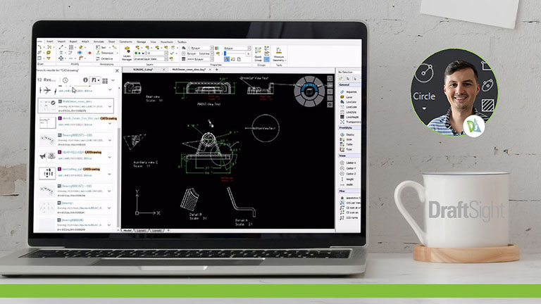 Catia Session Cover - DraftSight