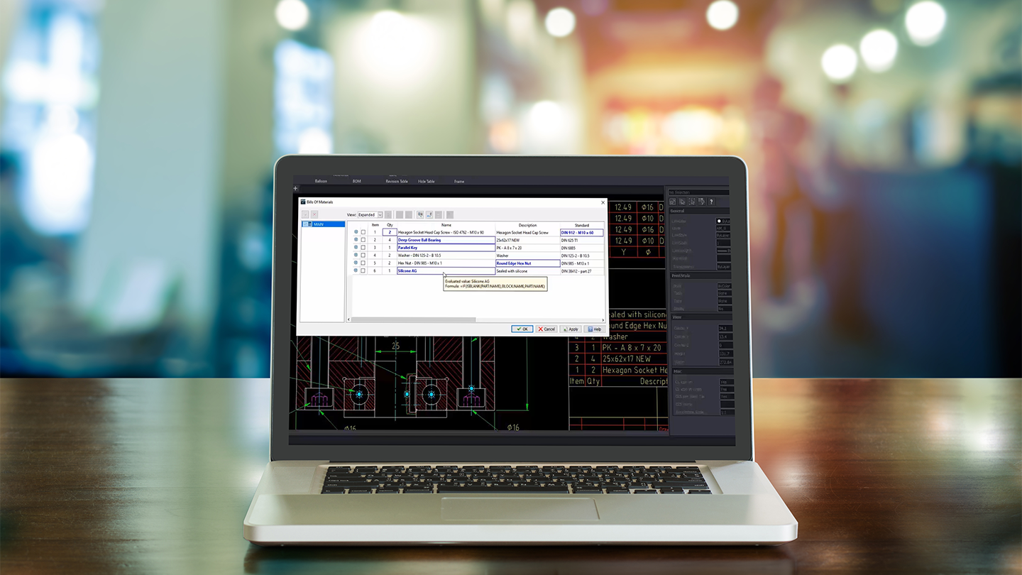 
              DraftSight Mechanical datasheet
      