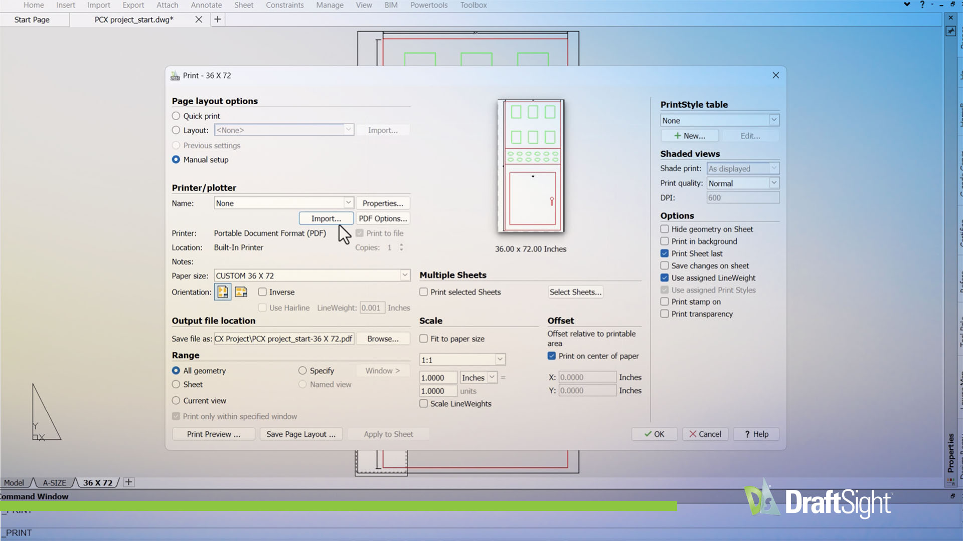 PCX Print Files