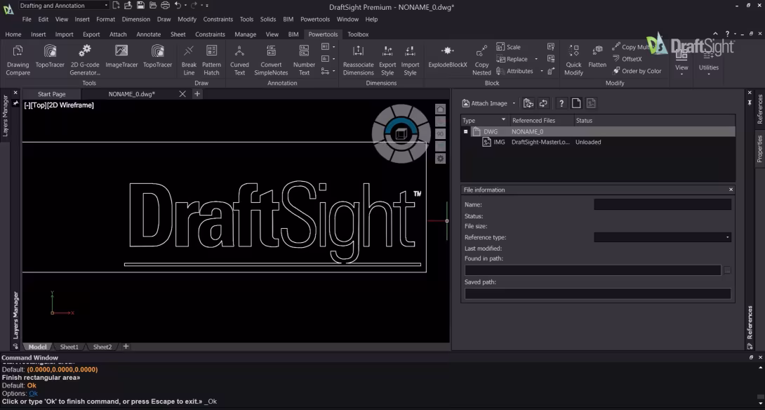 Funciones de DraftSight